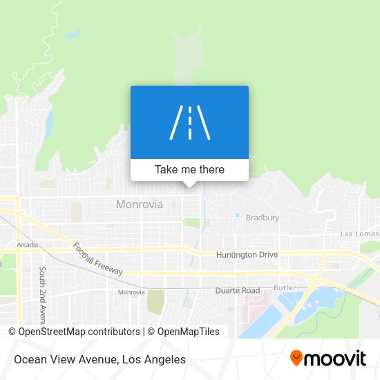 Ocean View Avenue map