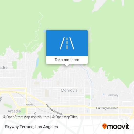 Mapa de Skyway Terrace