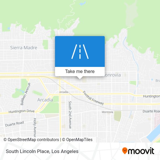 Mapa de South Lincoln Place