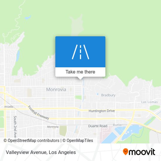 Valleyview Avenue map
