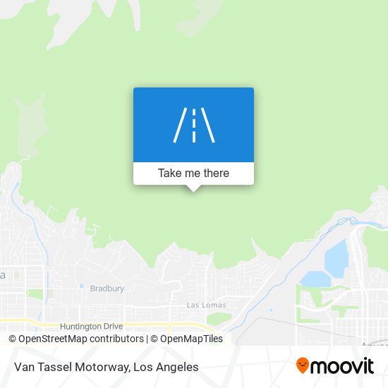 Van Tassel Motorway map