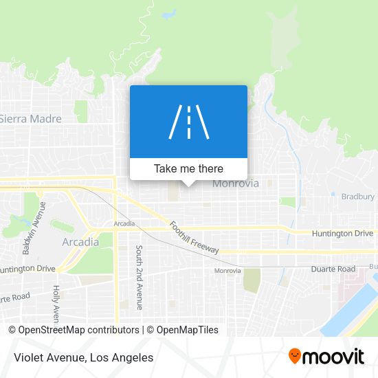 Mapa de Violet Avenue