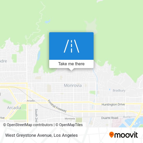 Mapa de West Greystone Avenue