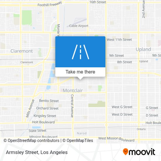 Mapa de Armsley Street