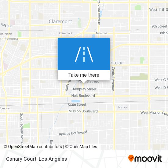 Mapa de Canary Court