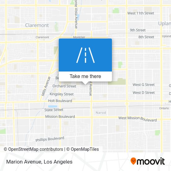 Mapa de Marion Avenue