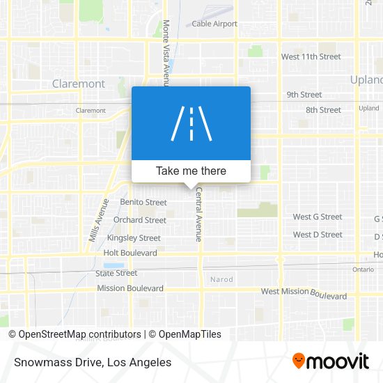 Mapa de Snowmass Drive
