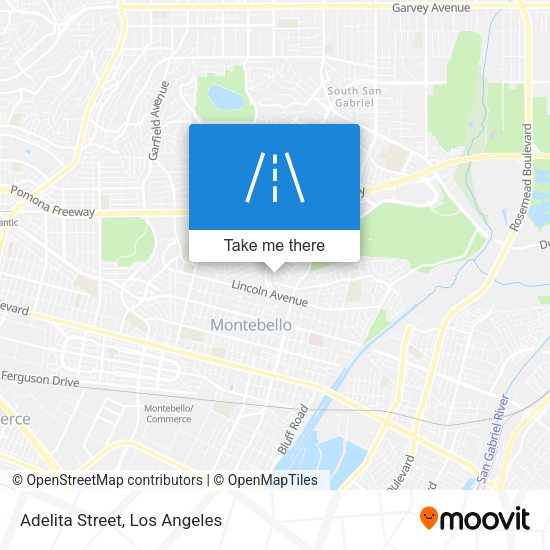 Mapa de Adelita Street
