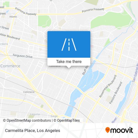 Carmelita Place map