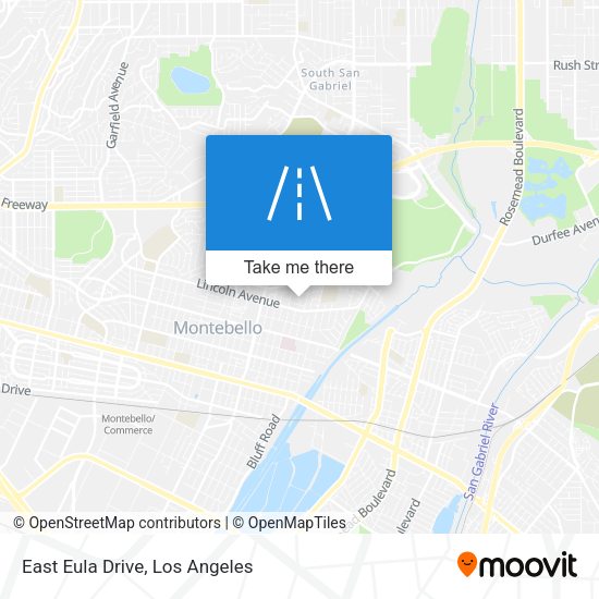 Mapa de East Eula Drive