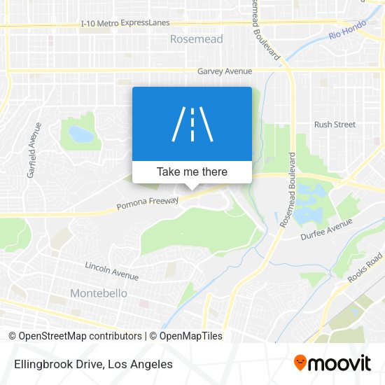 Ellingbrook Drive map
