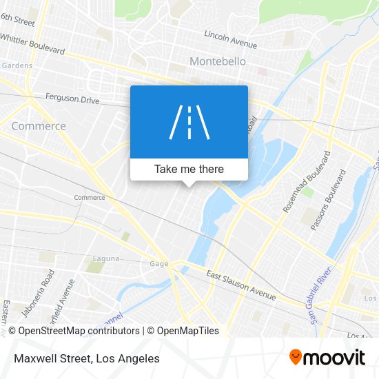 Mapa de Maxwell Street