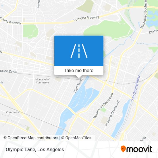 Mapa de Olympic Lane