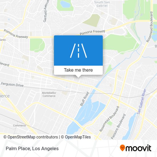 Mapa de Palm Place