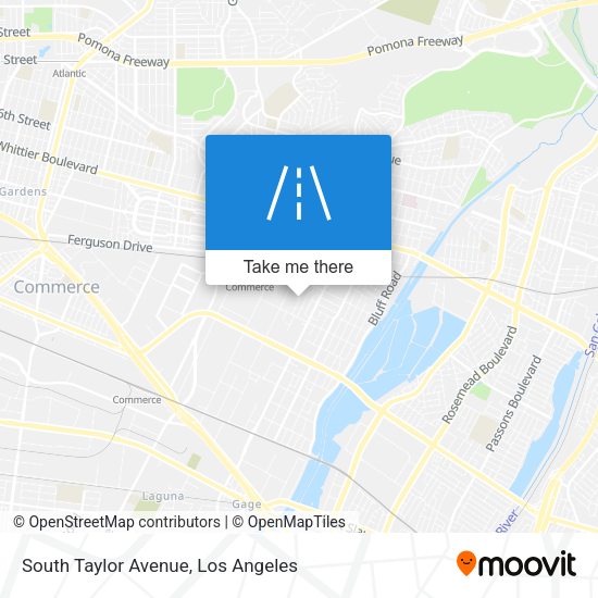 Mapa de South Taylor Avenue
