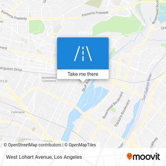 West Lohart Avenue map