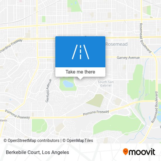 Mapa de Berkebile Court
