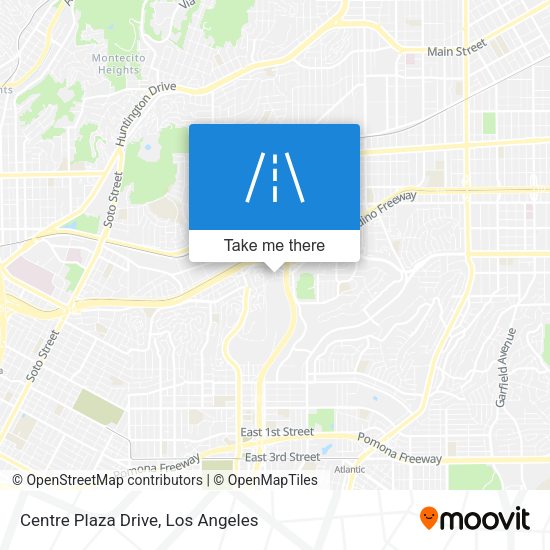 Mapa de Centre Plaza Drive