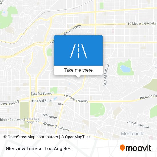 Mapa de Glenview Terrace