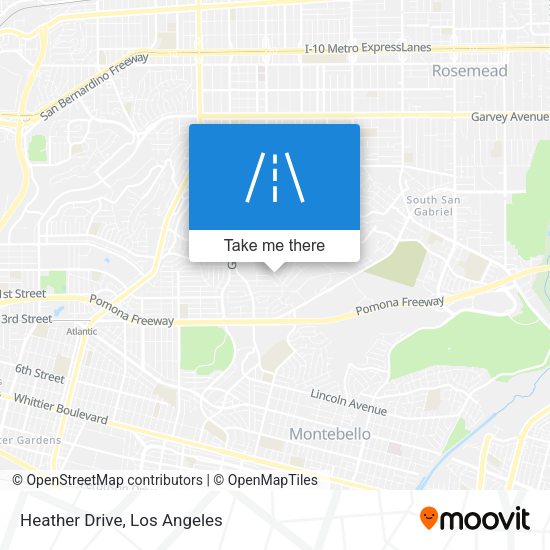 Mapa de Heather Drive