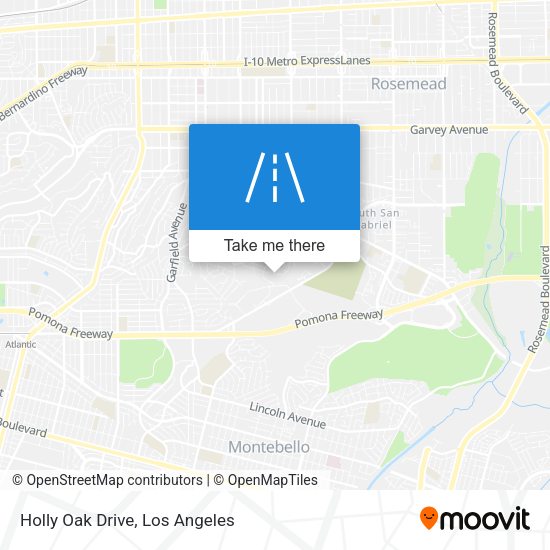 Mapa de Holly Oak Drive