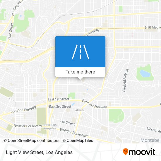 Mapa de Light View Street