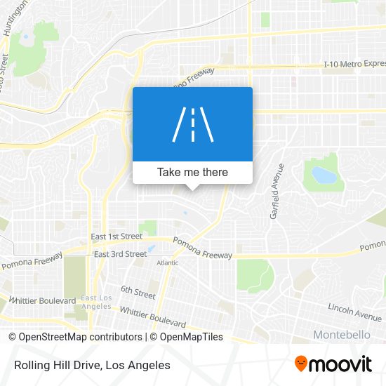 Rolling Hill Drive map