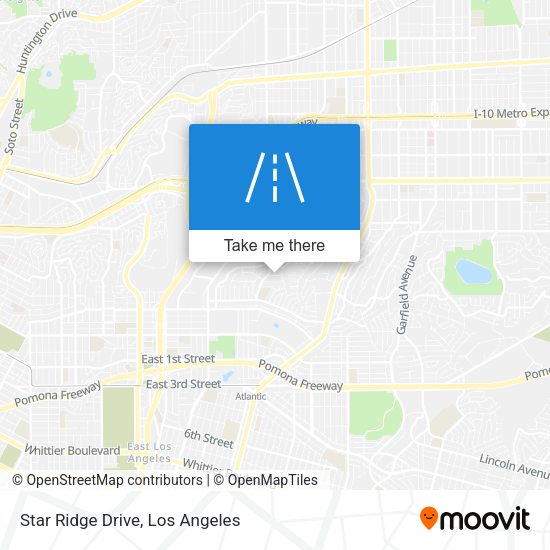 Mapa de Star Ridge Drive