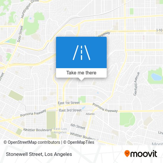 Stonewell Street map