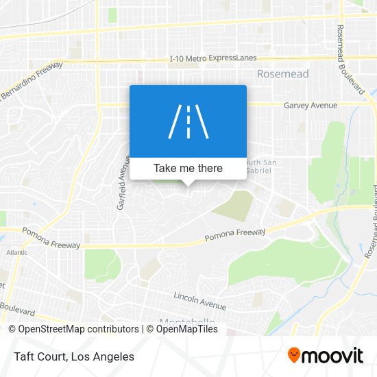 Mapa de Taft Court