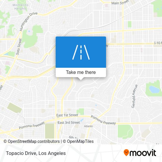 Mapa de Topacio Drive