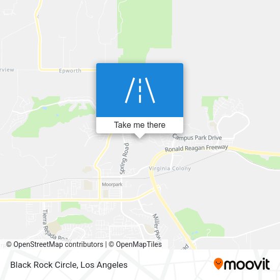 Mapa de Black Rock Circle