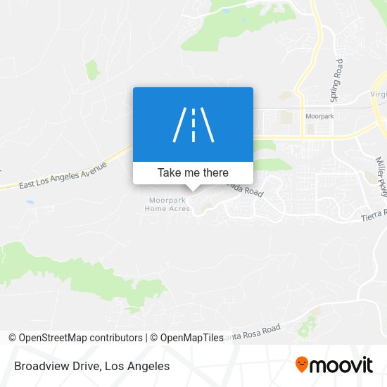 Mapa de Broadview Drive