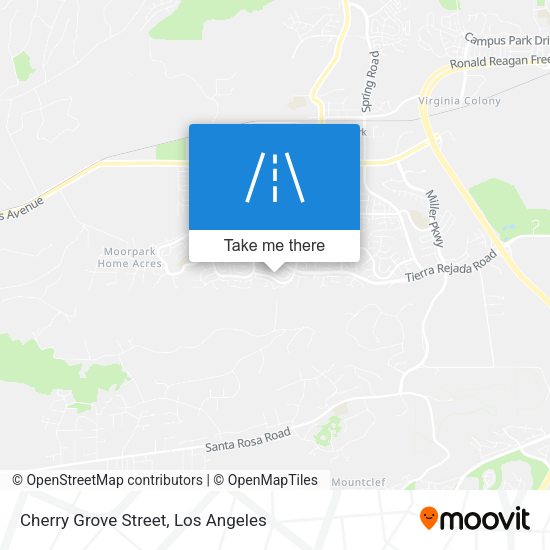 Mapa de Cherry Grove Street
