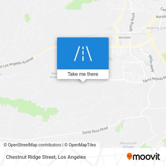 Chestnut Ridge Street map