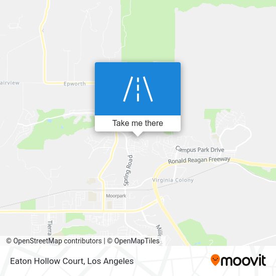 Mapa de Eaton Hollow Court