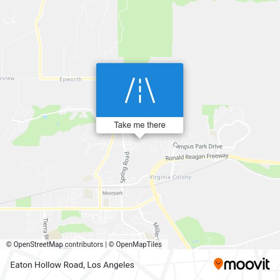 Mapa de Eaton Hollow Road