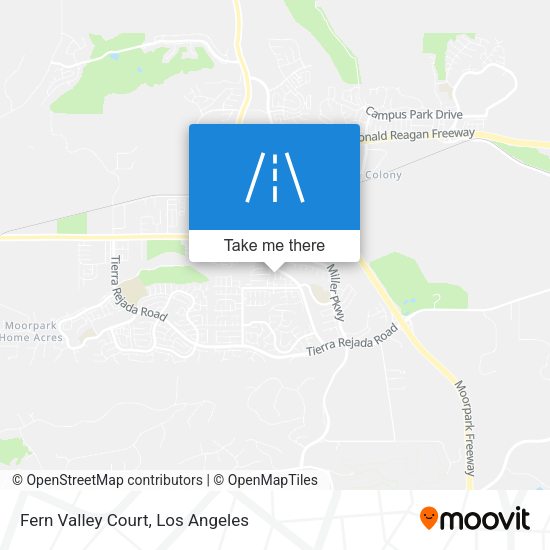Mapa de Fern Valley Court