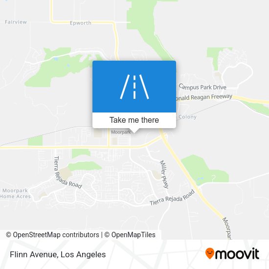 Mapa de Flinn Avenue