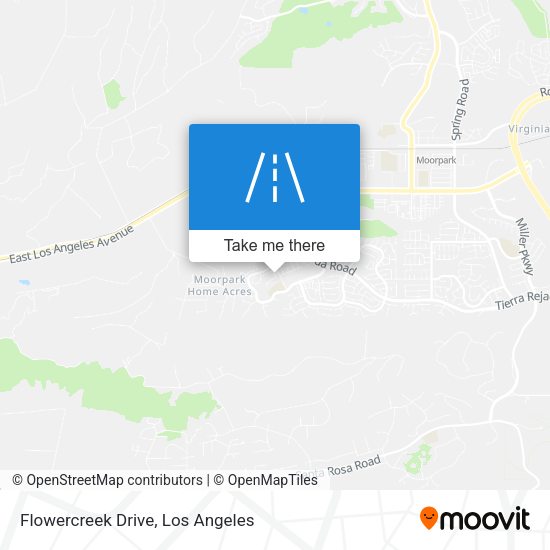 Mapa de Flowercreek Drive