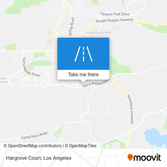 Mapa de Hargrove Court