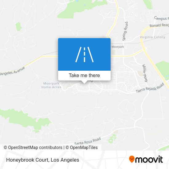 Honeybrook Court map