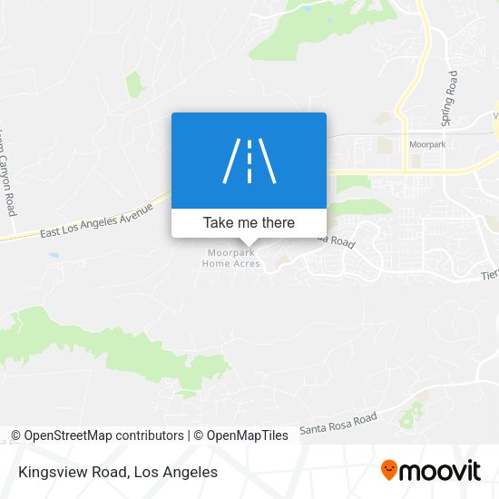 Mapa de Kingsview Road