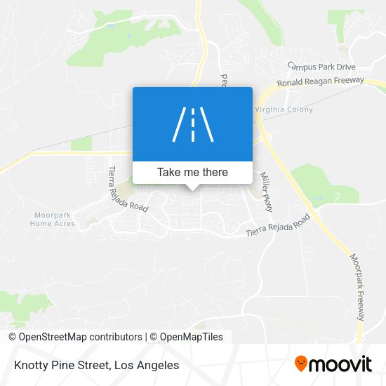 Knotty Pine Street map