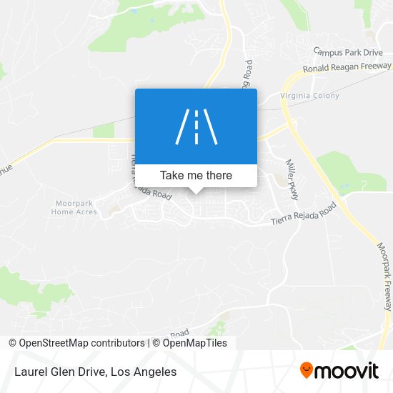 Mapa de Laurel Glen Drive