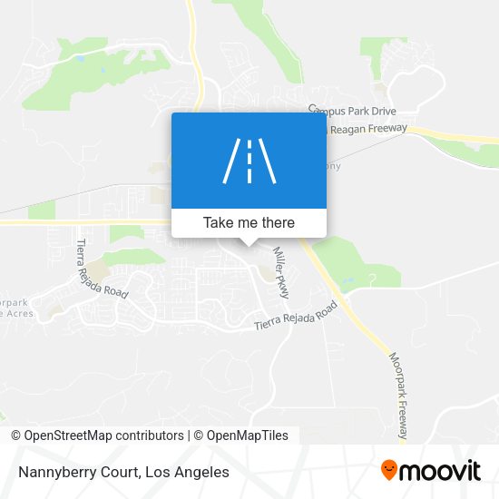 Mapa de Nannyberry Court