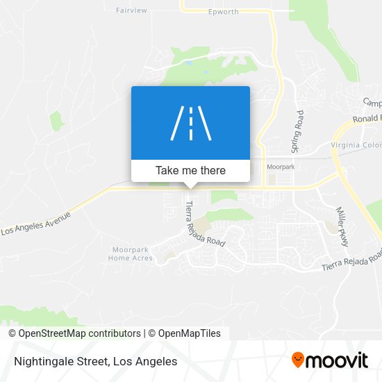 Nightingale Street map