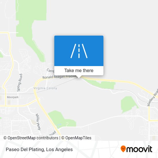 Paseo Del Plating map