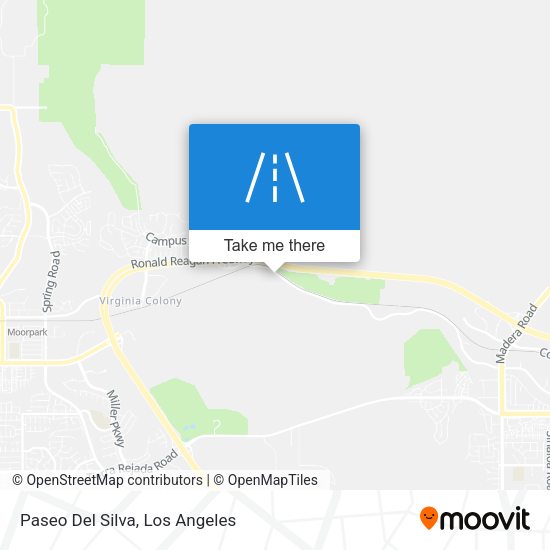 Mapa de Paseo Del Silva