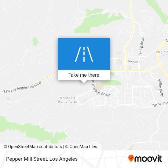 Pepper Mill Street map